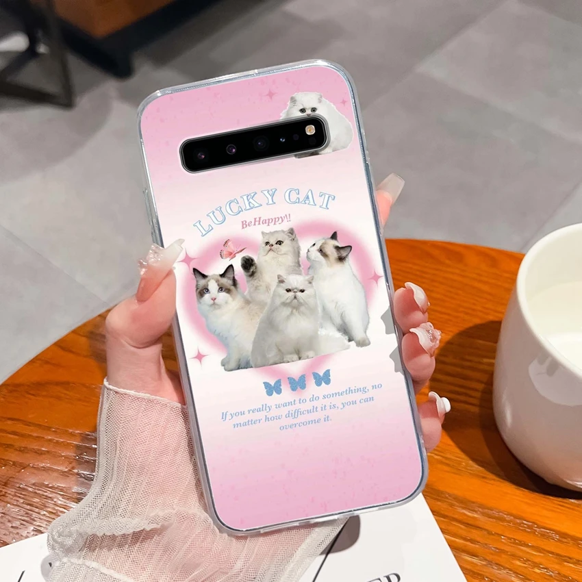 Romantic Rose Pattern Transparent TPU Silicone Anti-Slip Bumper Phone Cover