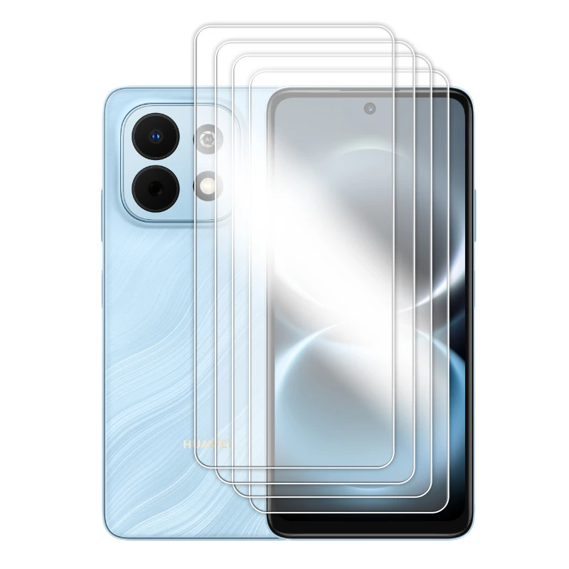 Clear Full Glue Tempered Glass Screen Protector with Lens Film