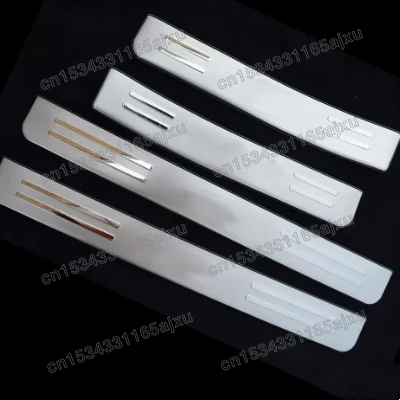 

Car styling for Chevrolet TRAX 2014-2019 Stainless Steel Car Door Sill Scuff Plate Cover