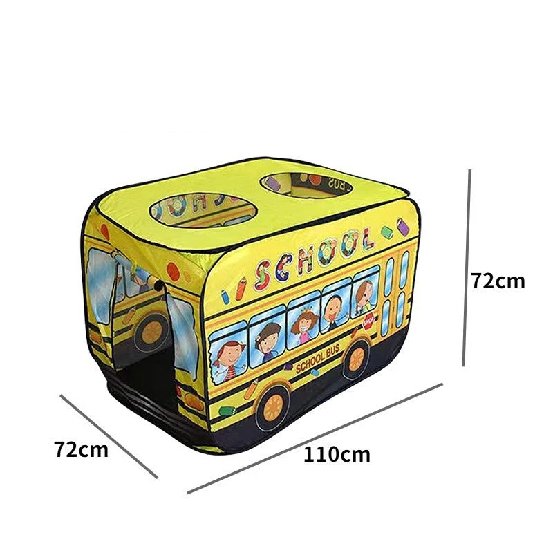 Pop Up Play Tent Foldable Ice Cream Van Playhouse Vehicle Toys for Kids Role Play for Toddlers Boys and Girls Gift Outdoor Game 6