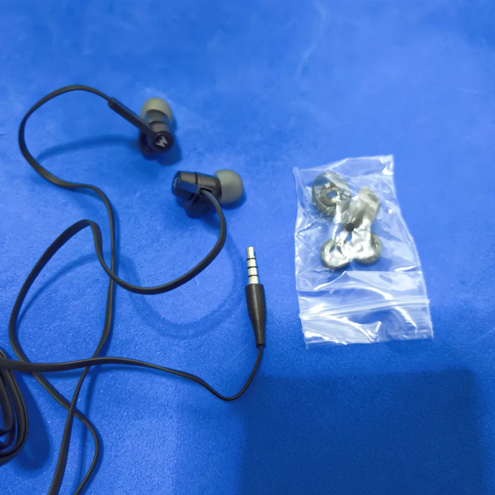 Premium In-Ear Earphones with Bass and Microphone - Wired Control Earbuds