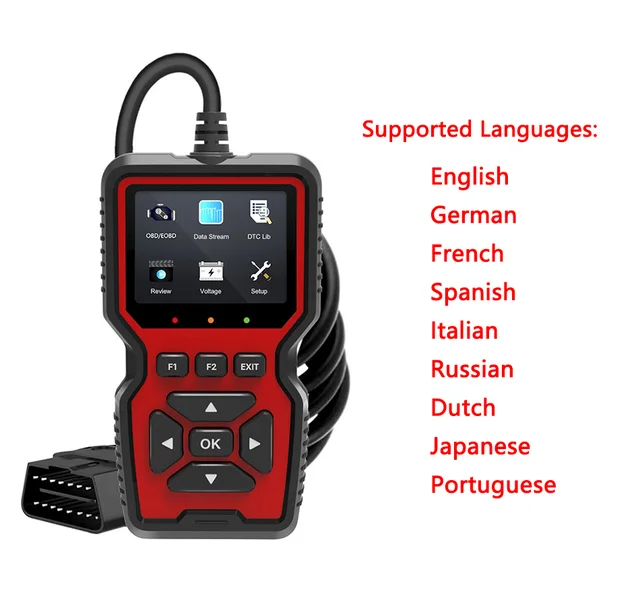 OBD2 Scanner Car Fault Diagnosis Engine System Diagnostic Tool Lookup