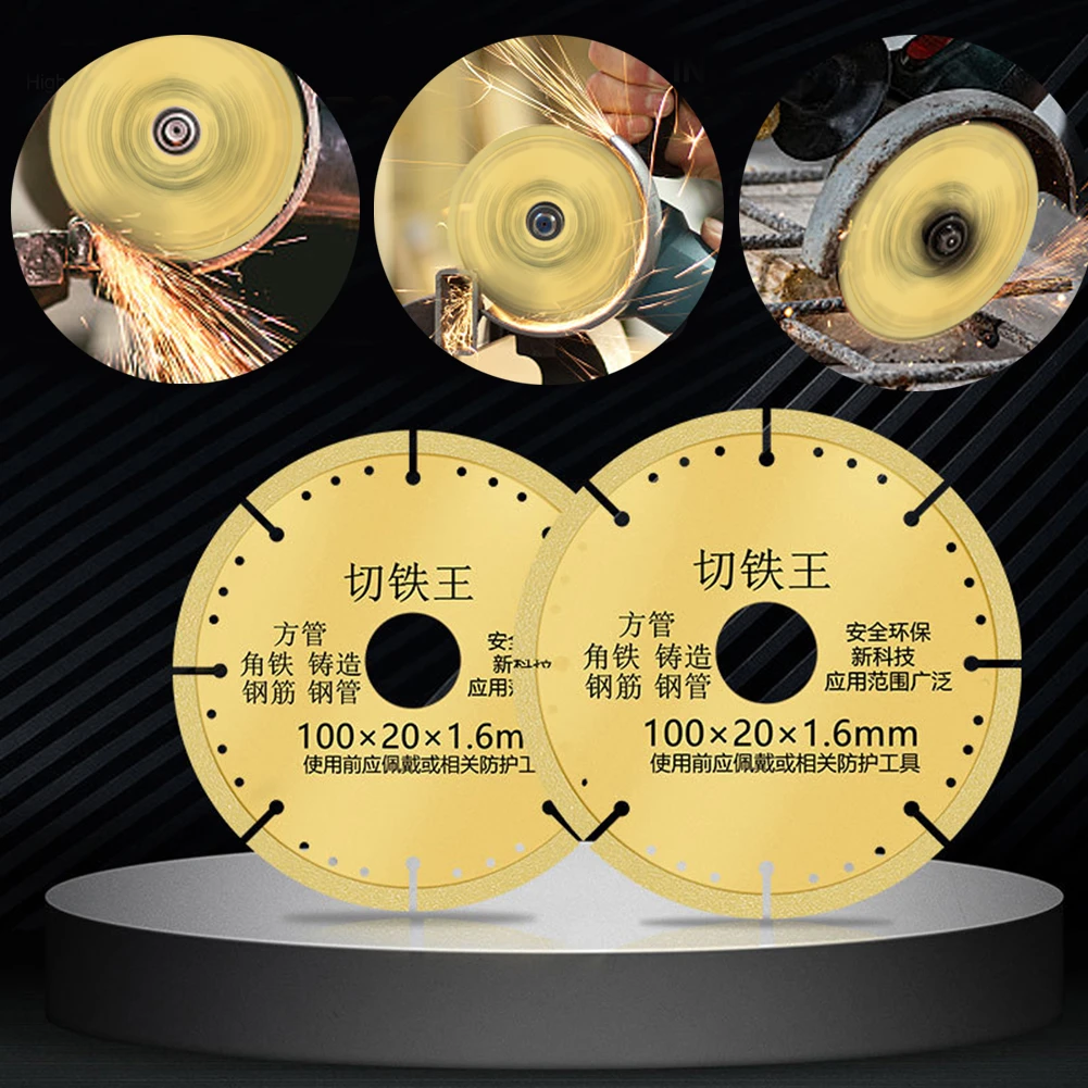 Professional Diamond Saw Blade Metal Brazing Iron Alloy Cutting Discs