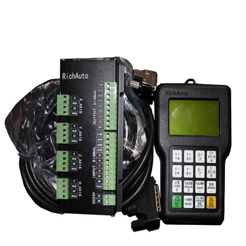 

Popular Rich Auto A18 4 Axis Cnc Controller Cnc Milling Machines System