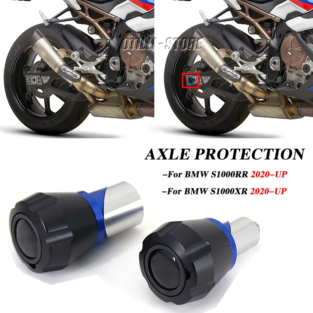 

New Accessorie Set For BMW S1000XR S1000RR Front Axle Slider Wheel Crash Pads Protector S1000 XR S1000 RR 2020 2021 2022