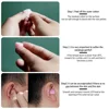 12/24Pcs Pink Wax Cotton Wax Pill Earplugs Anti-noise Sleep Earplugs Dormitory Poor Sound Insulation Waterproof Shaped Earplugs 6