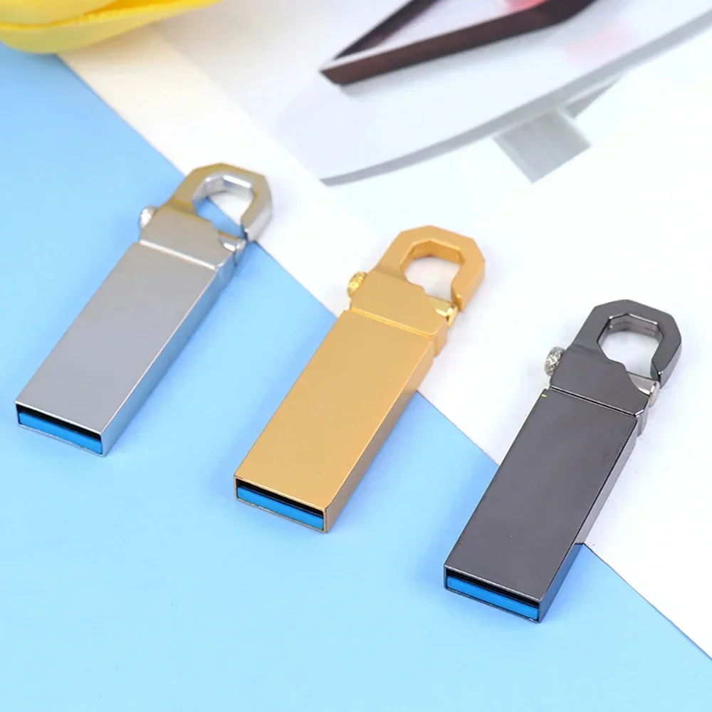 New High Speed USB Flash Drive 2TB U Disk External Storage Memory Stick Car keychain deco USB Flash Drive 32GB-2TB