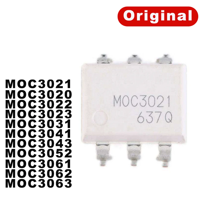 1PCS-Original-MOC3020-MOC3021-MOC3022-MOC3031-MOC3023-MOC3041-MOC3043 ...