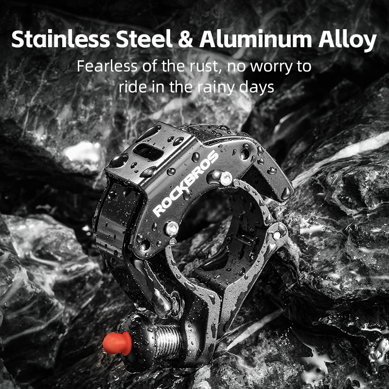 ROCKBROS Stainless Steel Bike Bell 5