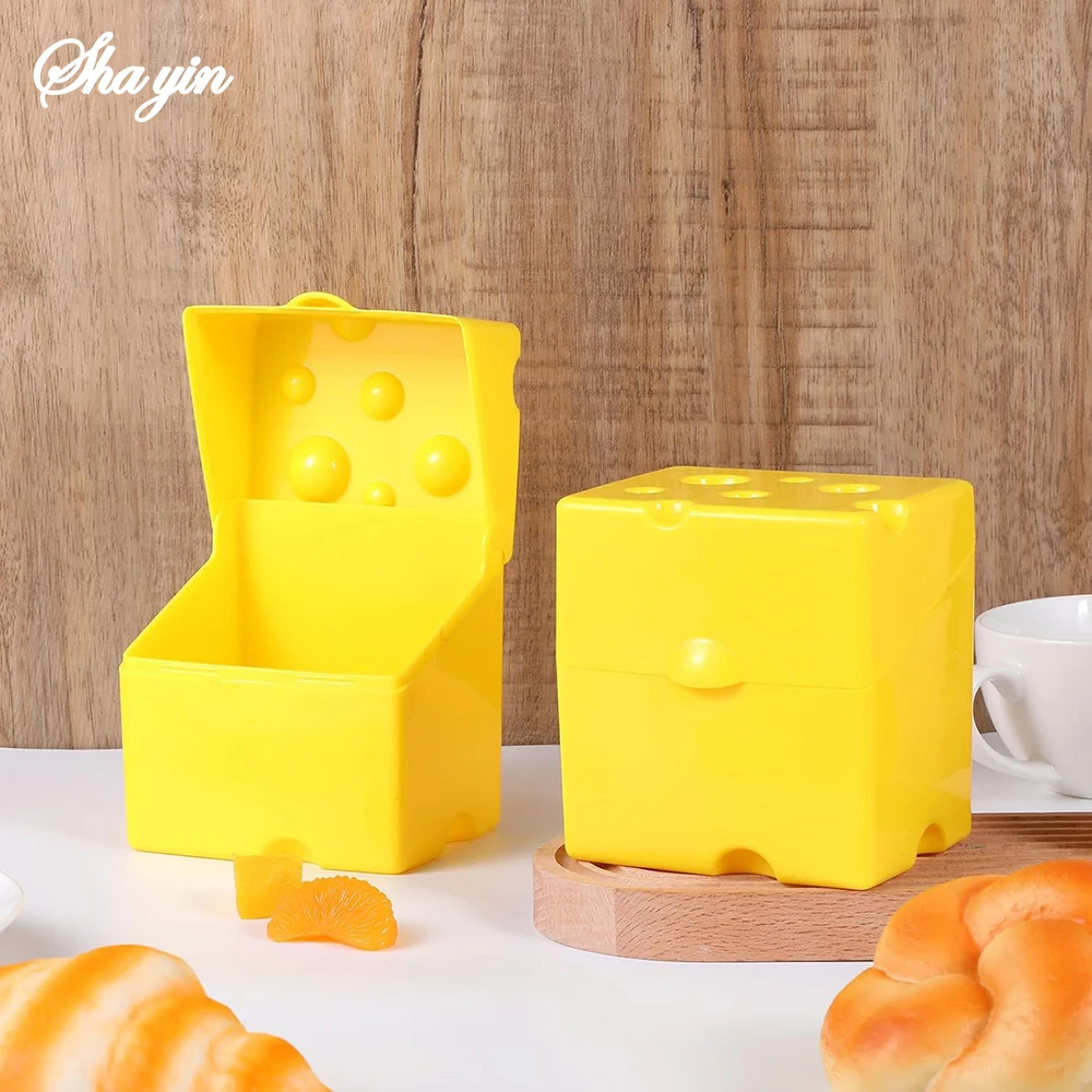 กล่องชีสแบบฝาพับ, Crisper ครัวในครัวเรือน, เนย, ชีส, กล่องเก็บของบรรจุภัณฑ์ชีส, กล่องอาหาร Crisper ตู้เย็น 1