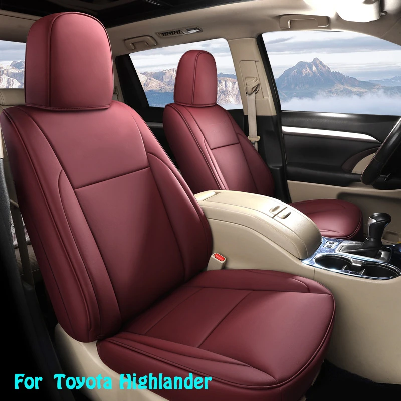 Introduce 62+ images seat covers toyota highlander In.thptnganamst.edu.vn