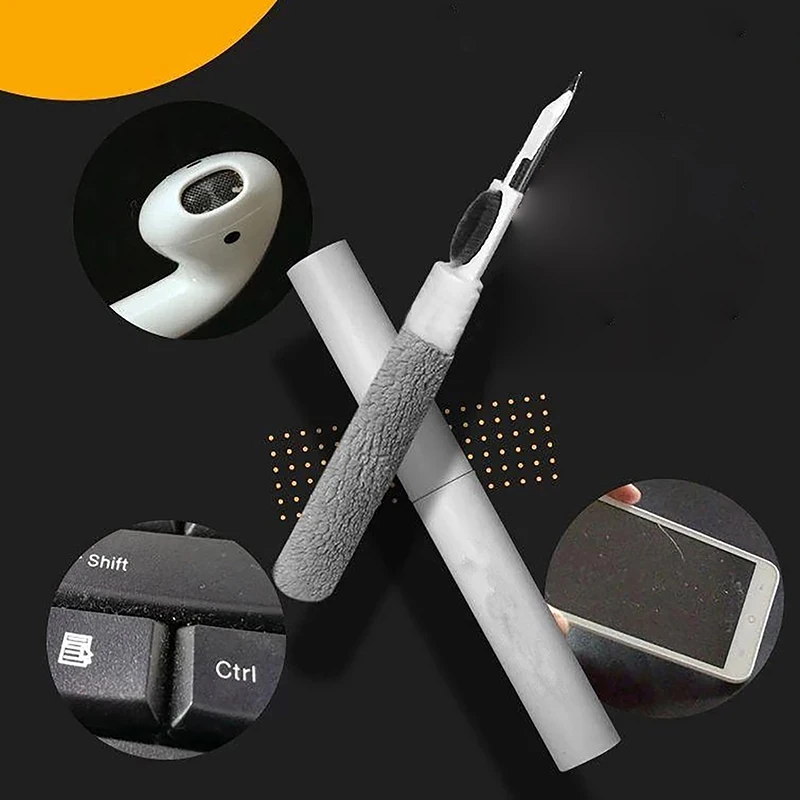 Multifunctional Headphone Cleaning Pens Bluetooth Earphone Cleaning Tools Phone PC Screen Keyboard Integrated Brush Kit cleaning tool earbuds cleaning pen earphone cleaner kit