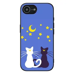 Celestial Cat Astronaut Phone Case - Moon and Stars Design - Motorola Edge 70 (1)