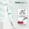 Nailpop Quick Drying Solid Nail Glue with Remover for Press On Nails Tips No Need for UV Lamp Long Lasting Fake Nails Glue Kit 1