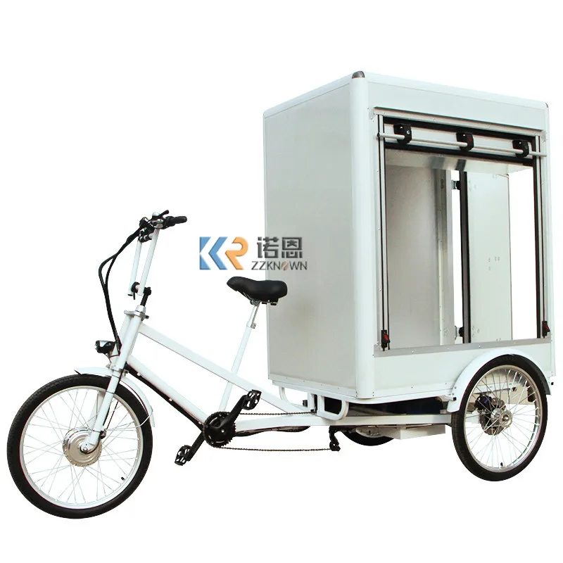 TricycleCargolectriqueencabinefermevlodelivraisonpouradulte