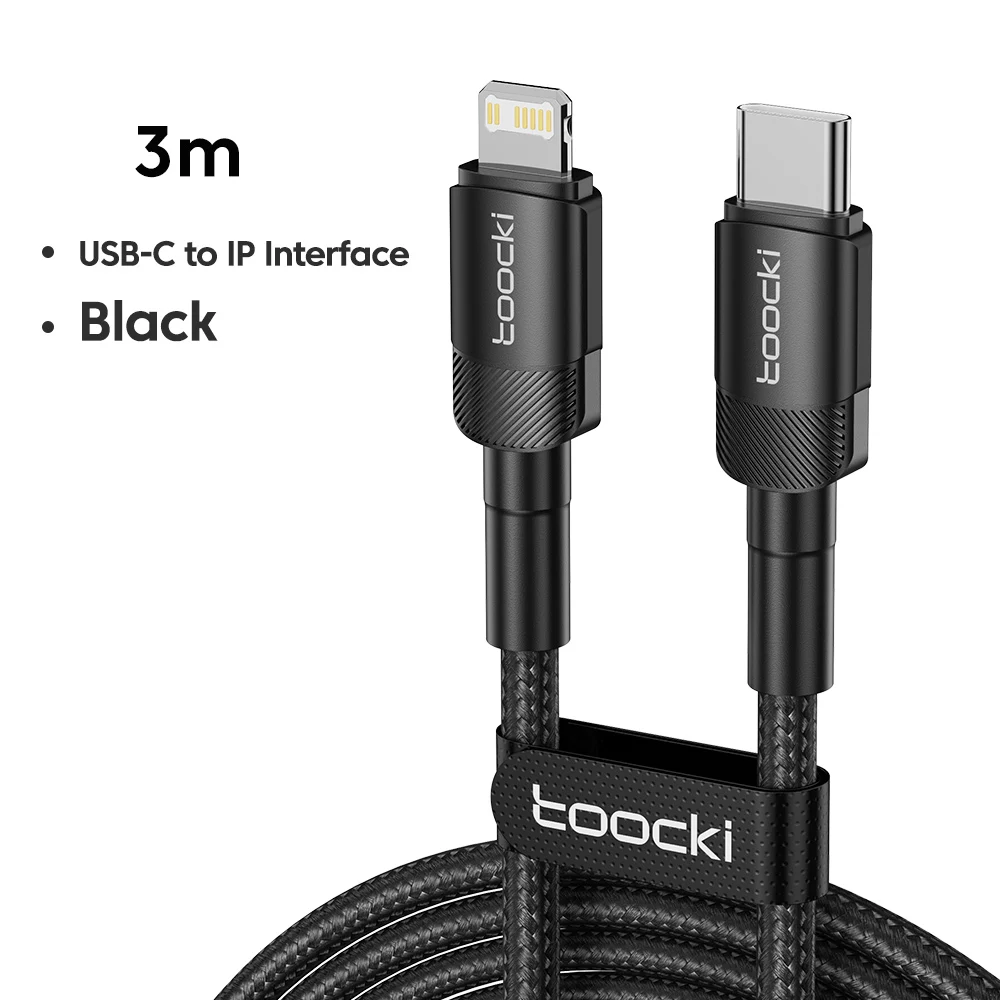 Toocki pd 20w usb c to lightnin iphone用ケーブル15 14 13 12