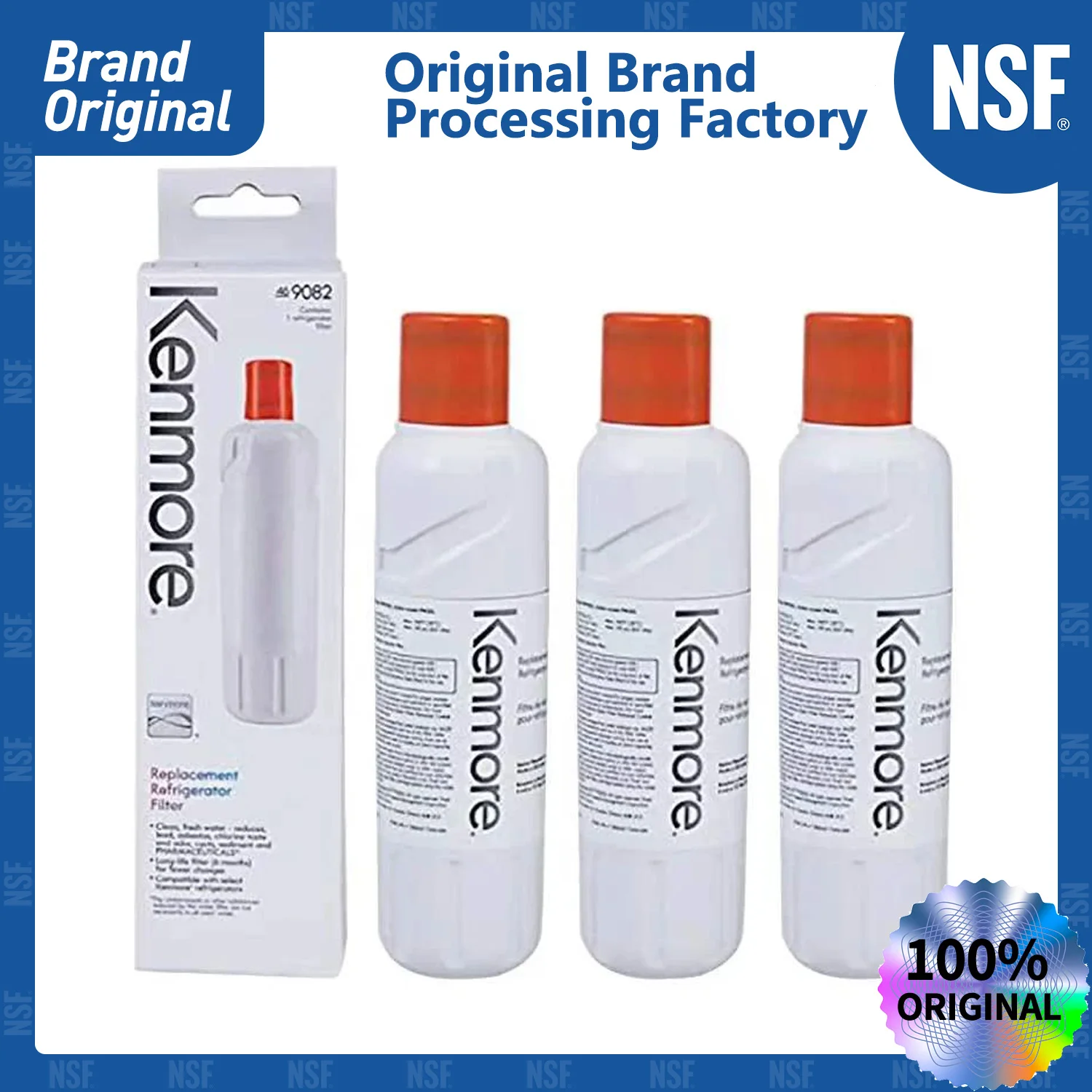 NSF Certified Brand Genuine Kenmore 9082 Refrigerator Water Filter