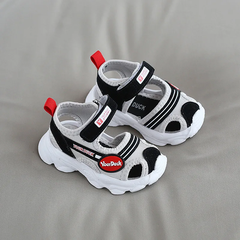 New Arrival Summer Baby Sandals For Girls Boys Soft Bottom Cloth Children Shoes Fashion Little Kids Beach Sandals Toddler Shoes new arrival children s shoes for big boys pu leather school sneakers lightweight size 28 39 gray 6 7 8 9 10 11 12