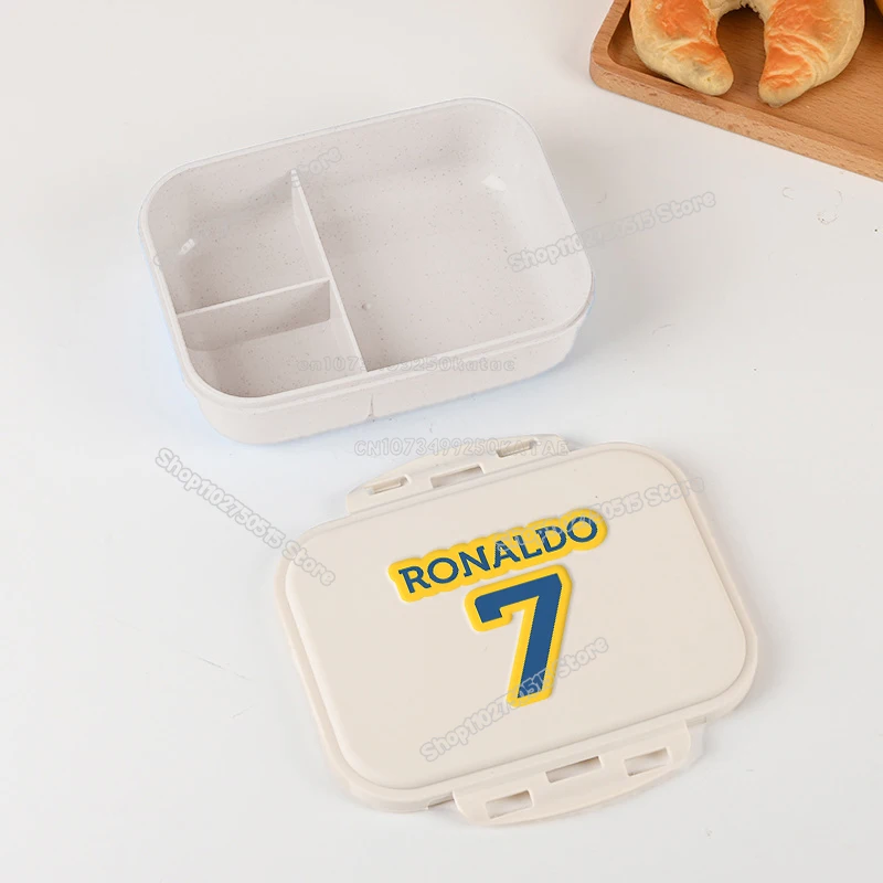 CR7 Football Player Bento Lunch Box - Cristiano Ronaldo Kids Gift