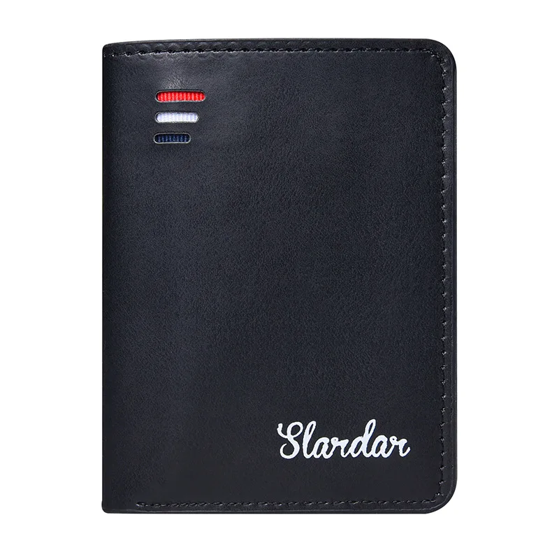 Sleek Male Card Wallet Compact Ultra-Thin Integrated Multi-Card Case