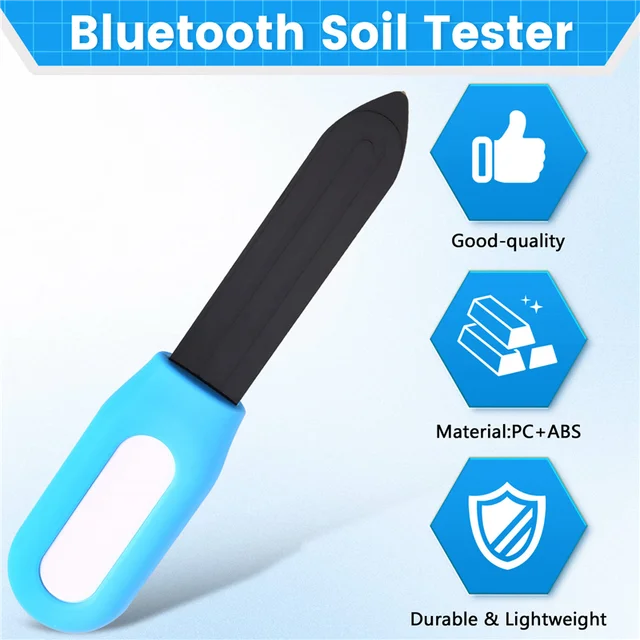 A24U Smart 2-In-1 Bluetooth Soil Tester Temperature And Humidity Meter Soil Detector Automation Irrigation Detector 6
