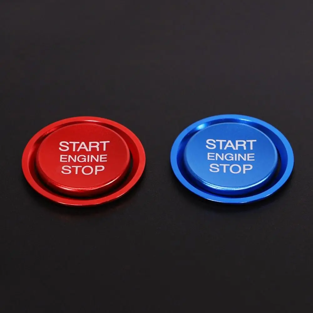 

Trim Sign Tape Safety Decoration Practical Engine Start Car Engine Ornament Start Button Stickers Key Ring Trim Cover