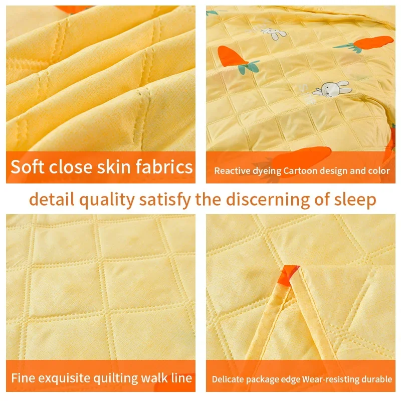 Cotton Soybean Quilt Printed Summer Quilt