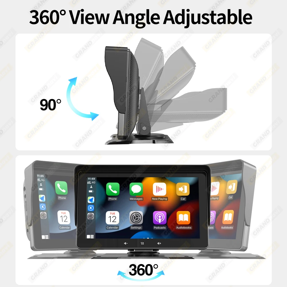 Grandnavi Pad Rotation Bracket Screen Holder For pad3 pad2 for tablet stand