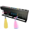 Detailing Brush Holder Spray Bottle Storage Rack Alloy Car Brush Organizer For Auto Cleaning Detailing Tools Storage Garage Tool 1