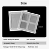Disposable Hair Catcher Shower Drain Cover Mesh Stickers,Floor Drain Sticker Shower Cover Kitchen Bathroom Sink Strainer Stopper 6