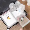 Cartoon Animal Storage Bags Transparent PE Travel Bundle Pocket Hanging Bags Shoes Package Drawstring Bag 3