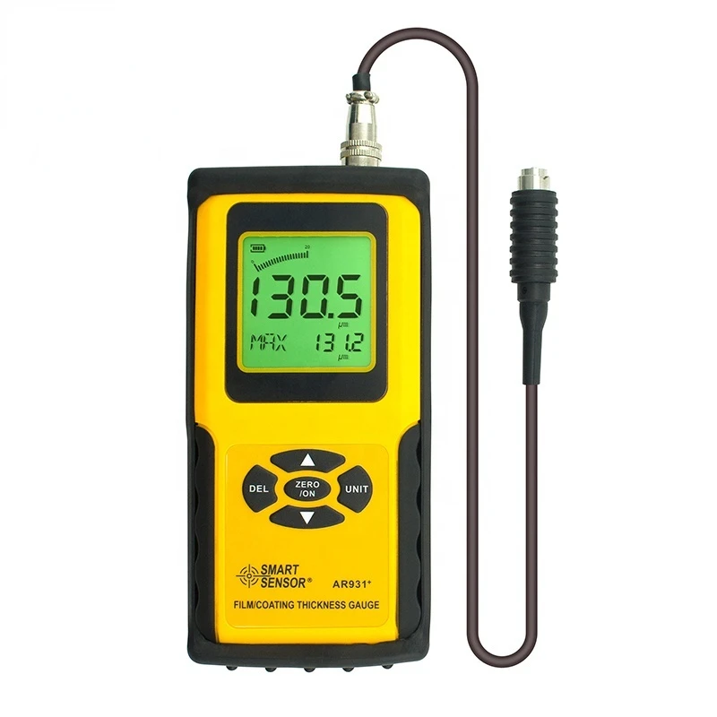 

SMART SENSORHot Sale Smart Sensor AR931 Film Coating Thickness Gauge Paint Meter Tester High Precision Magnetic Read Analyzer