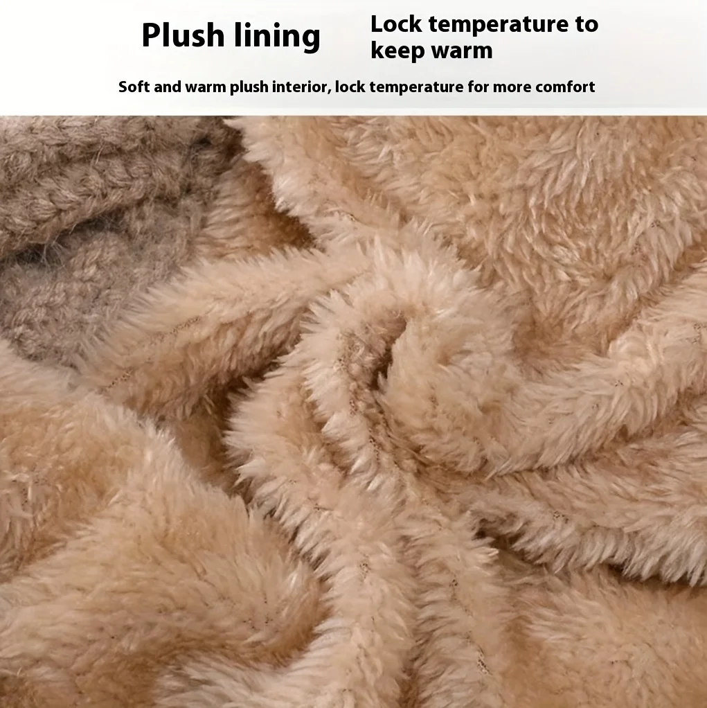 Winter Lined Knit Hat