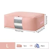 Quilt Clothes Storage Bag Non-woven Waterproof Closet Wardrobe Organizer Quilt Clothes Storage Bag Large Capacity Blanket Storag 6