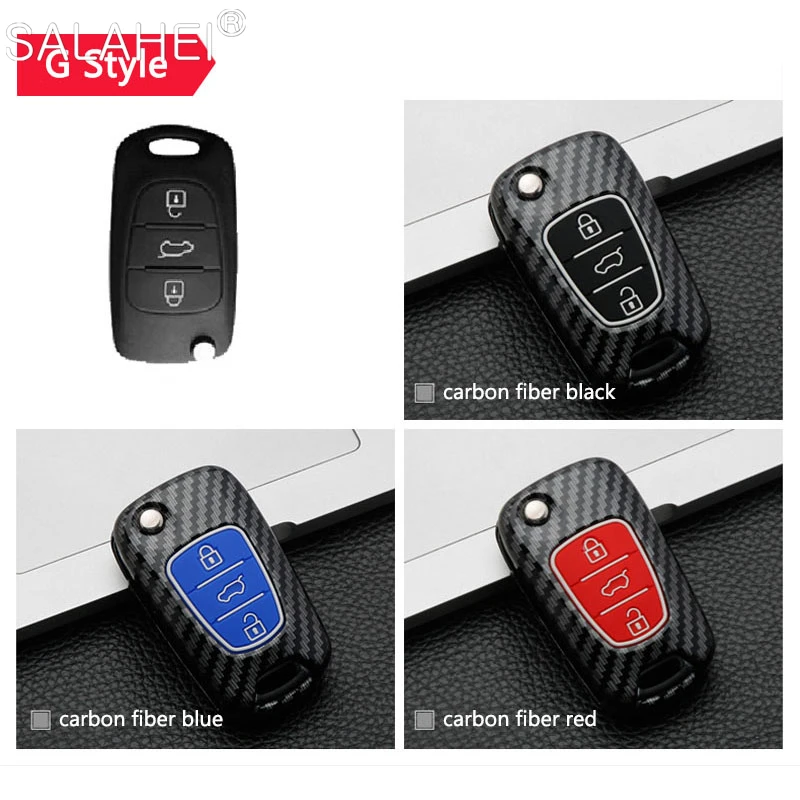 

Car Key Cover Case For KIA Sportage Rio 3 Soul Optima K5 K2 Hyundai i30 ix20 ix35 Elantra Accent Genesis Grandeur Azera HG Equus