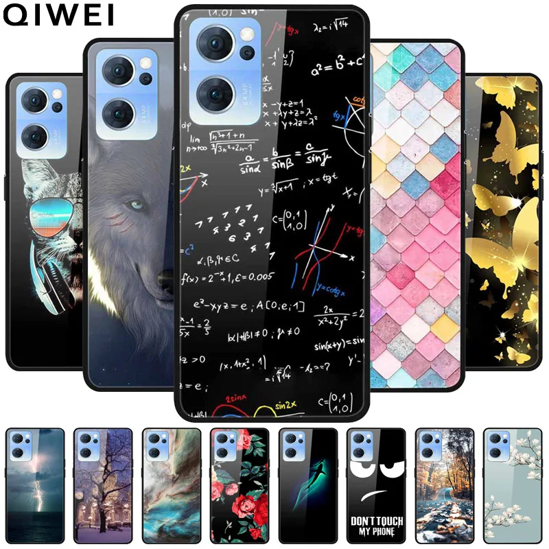 Per Oppo Find X5 Lite Pro 5G Custodia In Vetro Temperato Cover Posteriore Rigida Per Pc Per Oppo Find X5 Lite 5G Custodie Per Telefoni Findx5 X 5 X5Li