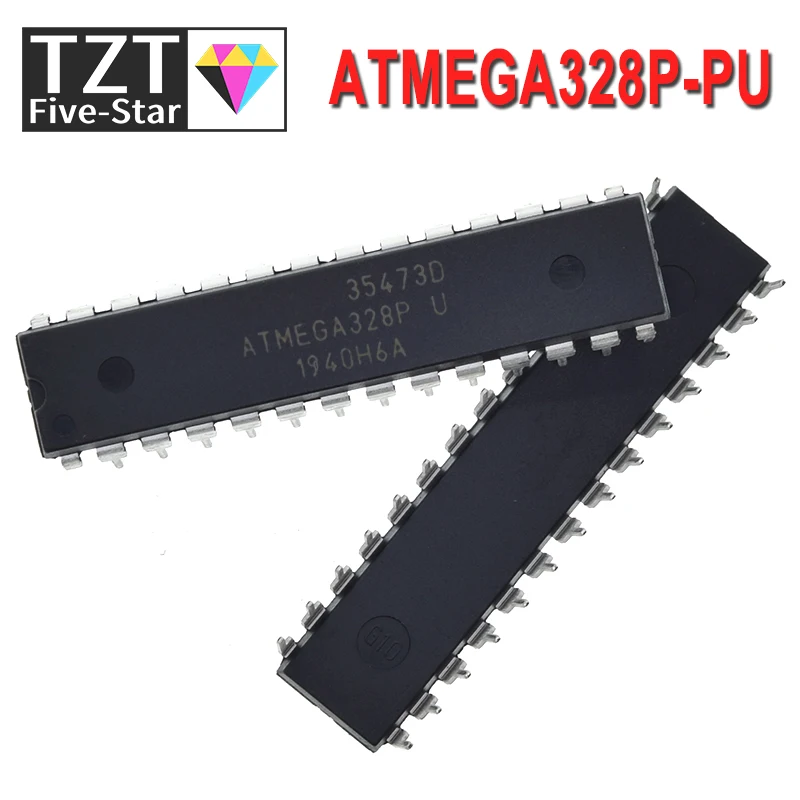 ATMEGA328P-PU ATMEGA328-PU CHIP ATMEGA328 ATMEGA328P Microcontroller MCU AVR 32K 20MHz FLASH DIP-28