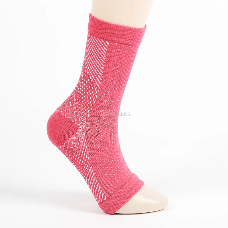 1Pair Neuropathy Socks For Men Women Soothe Compression Socks For Neuropathy Pain Ankle Brace Plantar Fasciitis Swelling Relief compression socks