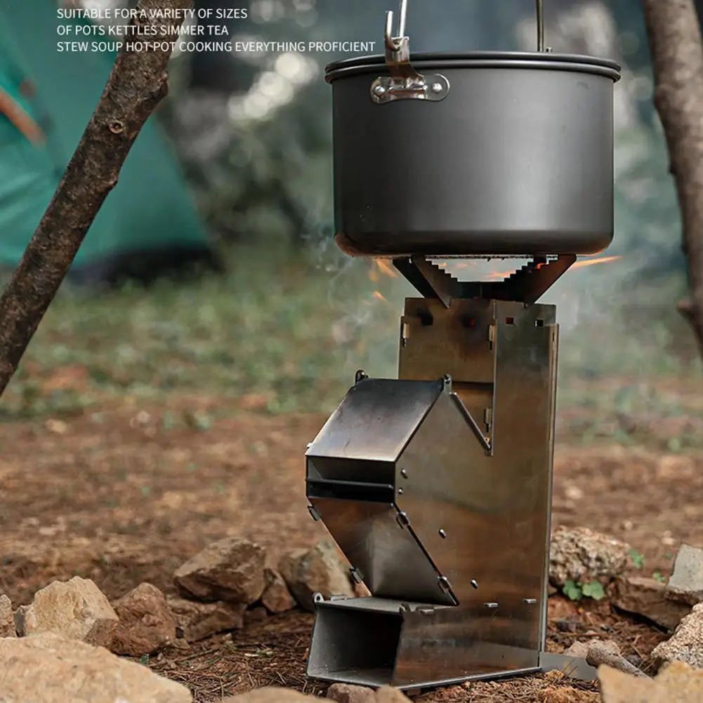 Rocket Stove Wood Stove | Rocket Stove Tent | Camping Stove - Outdoor Stove  u0026 Accessories - Aliexpress