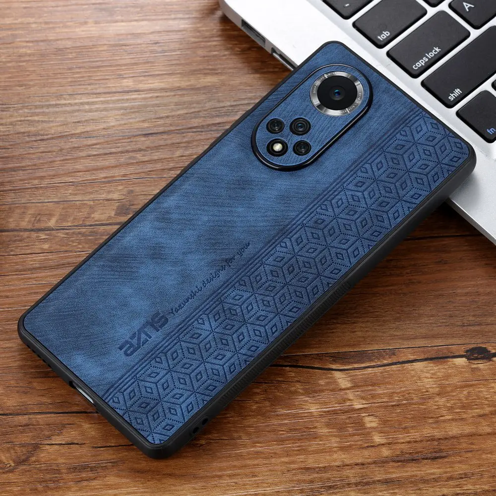 Embossing Leather Skin Retro Shockproof Case