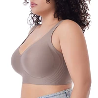 FallSweet soutien-gorge Push UP pour femmes sans couture grande taille soutiens-gorge coupe mince sans fil Bralette Sexy brassière Femme M-6XL 3