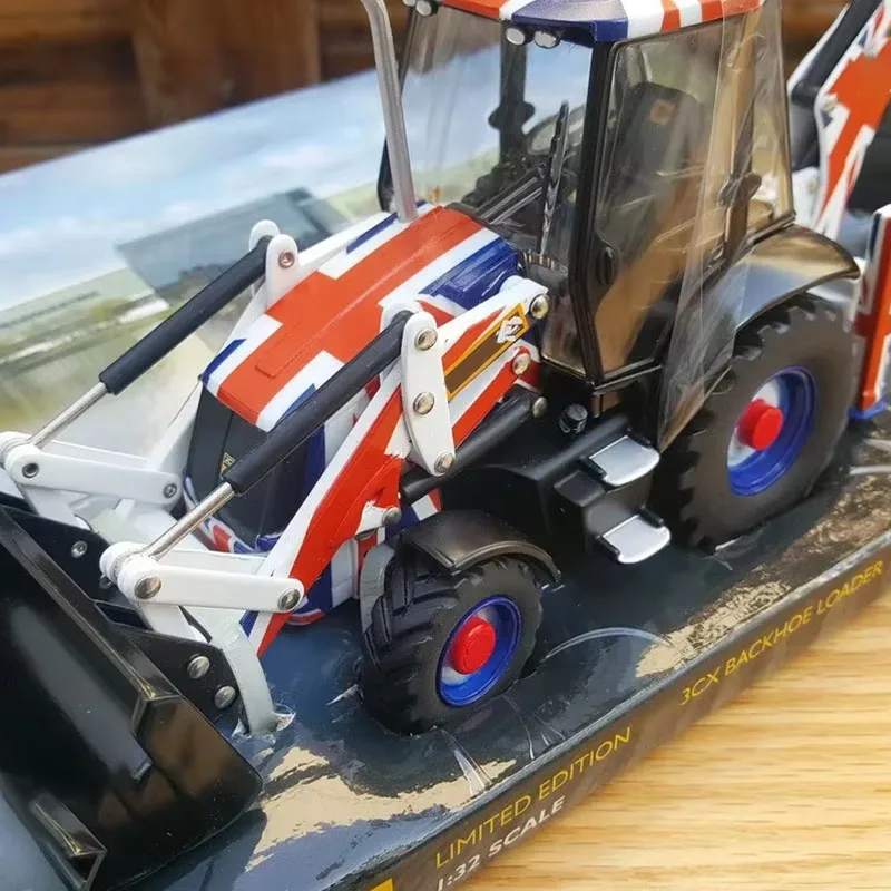 1:32 Scale 3CX Backhoe Loader Metal Construction Machinery