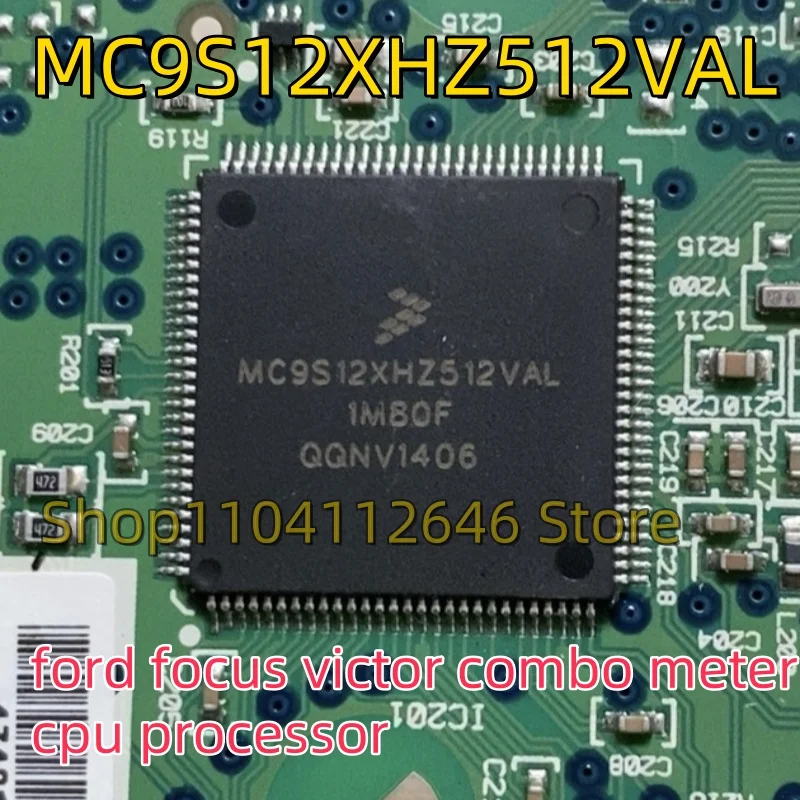 1pcs New Original MC9S12XHZ512VAL 1M80F TQFP112 for ford focus victor ...