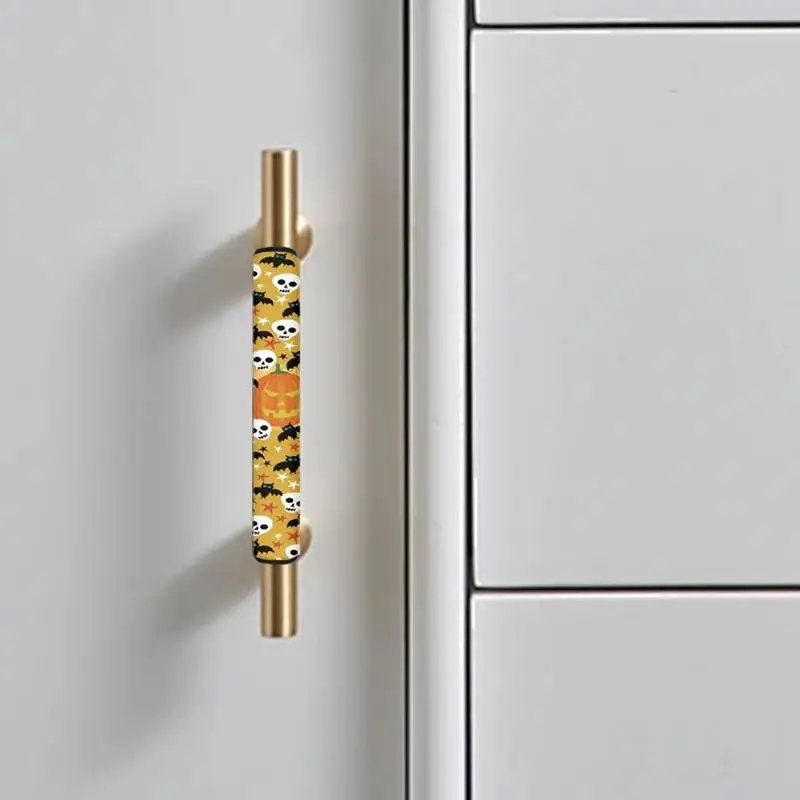 Halloween Refrigerator Door Handle Covers 2X Protective Electrical Kitchen Appliances Gloves Keep Appliance Clean Keep Off