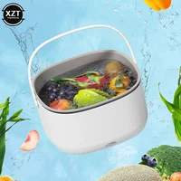 Fruit and Vegetable Washing Machine Convenient Washing Basket Fruit and Vegetable Electric Washing Machine Kitchen Cleaning Tool 1