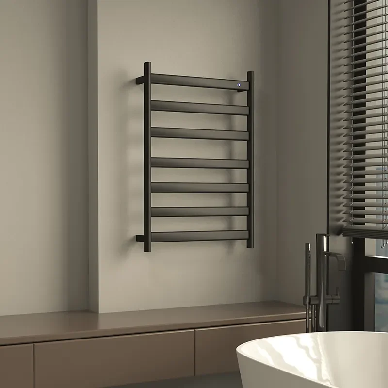 Description Picture 6 of itemSANIPRO Wall Mounted Radiator Hydronic Heated Warm Drying Towel Warmer Machine Electric Heating Towel Ladder Rack