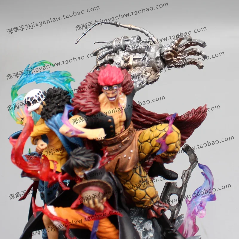 

Фигурки аниме One Piece Luffy Kidd Law худшего поколения, 22 см