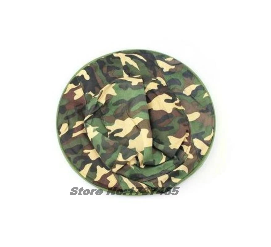 Professional Camouflage Bug Mesh Mask Head Protective Cap Keeping Insects Bee Flying Face Contact cap bee Fishing Equipment