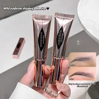 Eyebrow Styling Gel Easy to Shape & Long-Lasting Hold, Small Brush for Effortless Application, Naturally Colored for Al 2