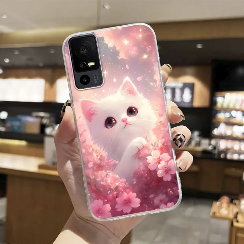 Luxury Transparent Silicone Shockproof Phone Case